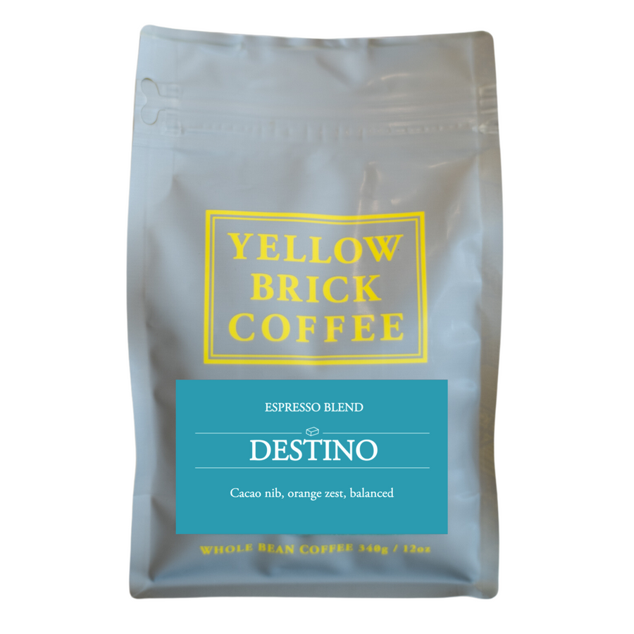 DESTINO Espresso Blend Yellow Brick Coffee