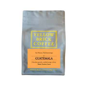 Guatemala: Huehuetenango [Notes: Chocolate ganache, candied orange, velvety]