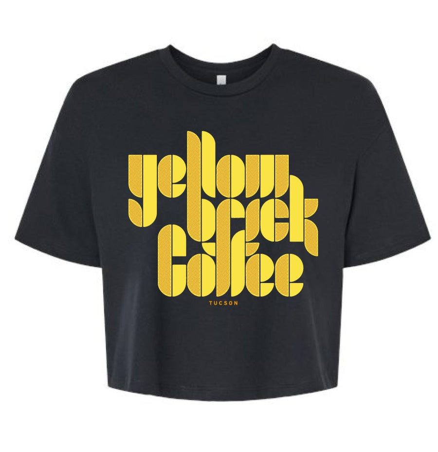 Retro Yellow Brick Coffee Tucson Crop