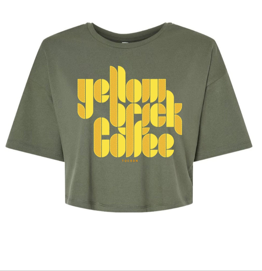 Retro Yellow Brick Coffee Tucson Crop